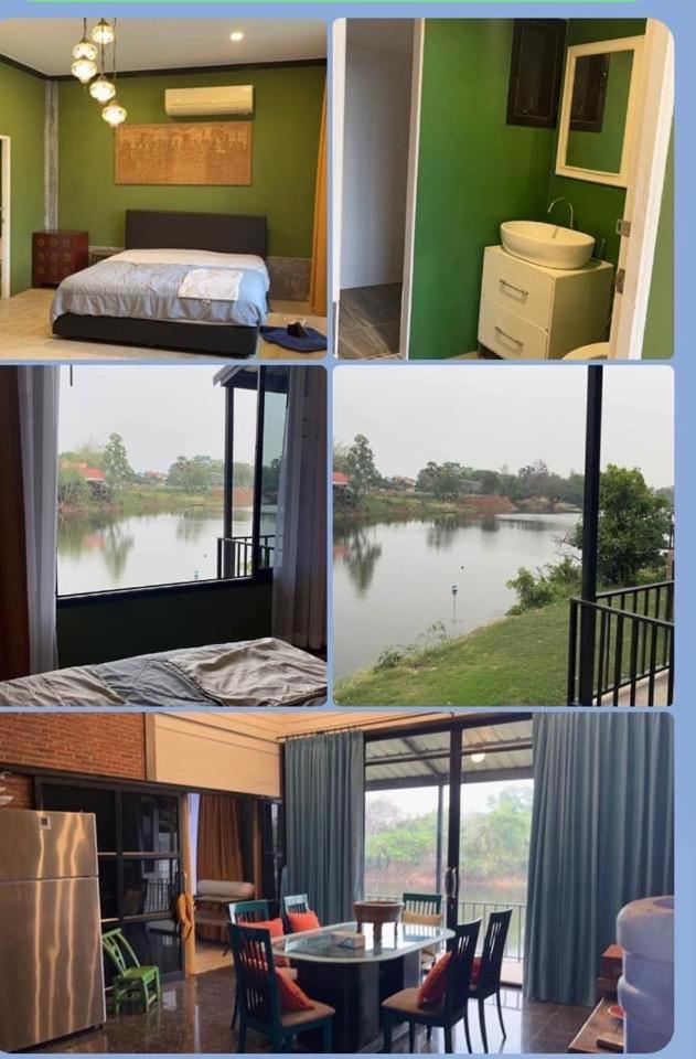 Morocco Blue Cafe By Chilong River Farm Resort Muang Kosum Exterior photo